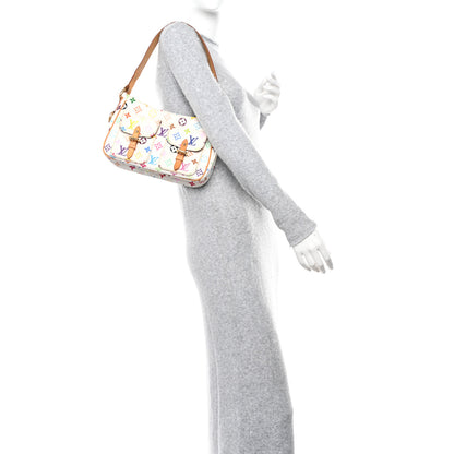 Louis Vuitton LOUIS VUITTON Monogram Multicolor Lodge PM White 2 of 11