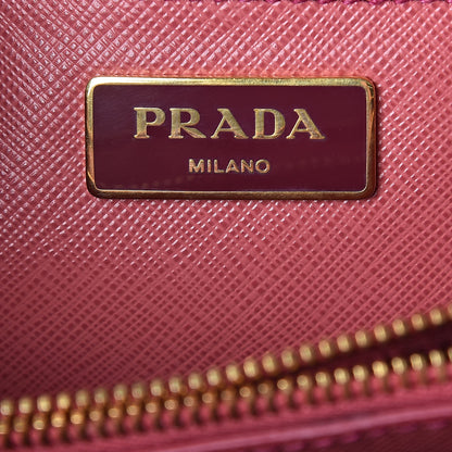 Prada Saffiano Lux Medium Promenade Tote Peonia 6 of 9