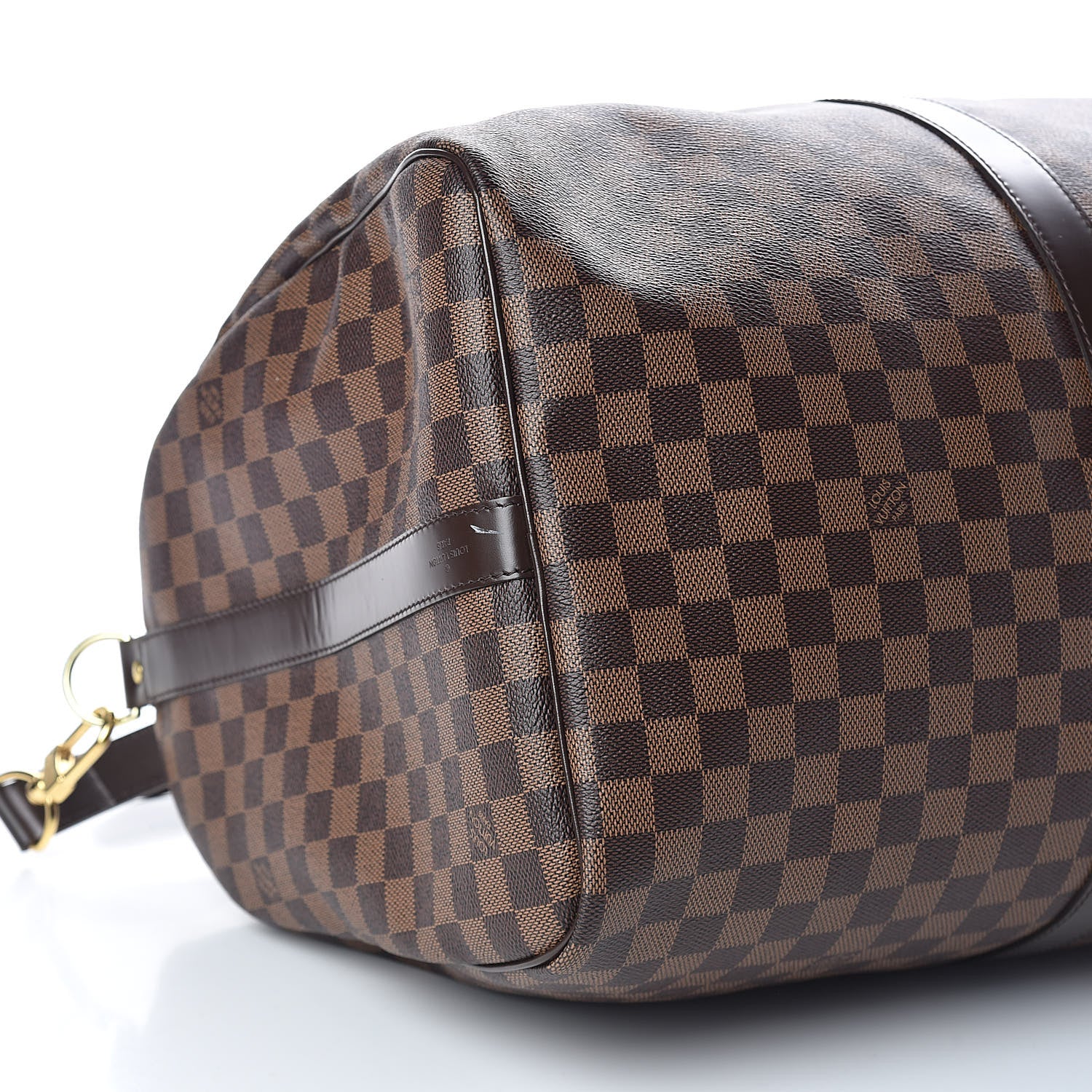 Louis Vuitton Damier Ebene Keepall Bandouliere 55 8 of 10