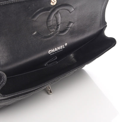Chanel Caviar Quilted Medium Double Flap Black 7 of 7