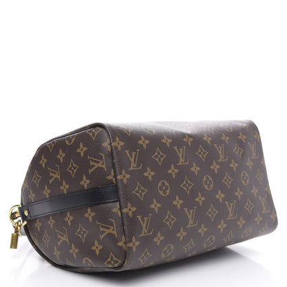 Louis Vuitton Monogram My World Tour Speedy Bandouliere 30 Black 4 of 11