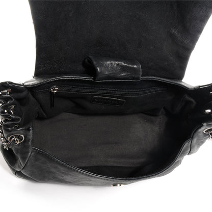 Chanel Leather Diamond Stitch Flap Black 5 of 8