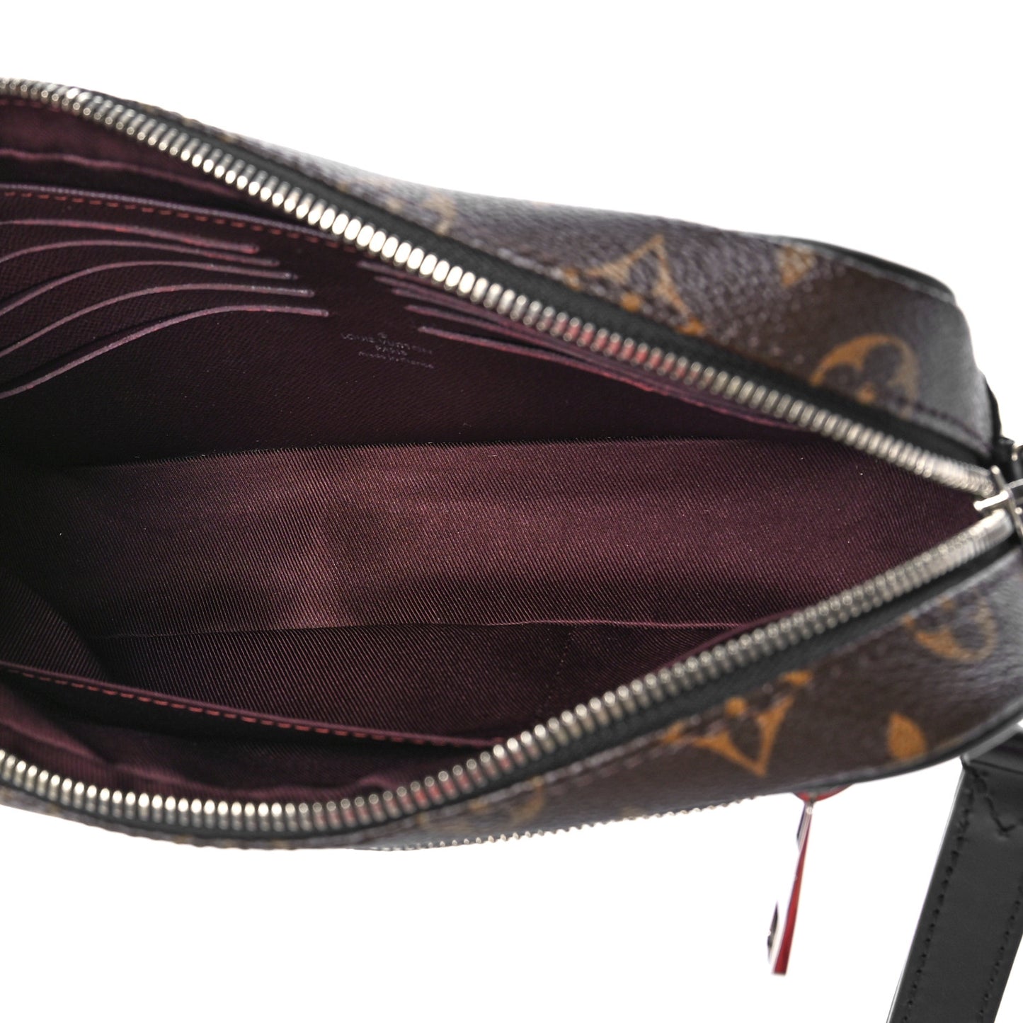 Monogram Macassar Kasai Clutch Black