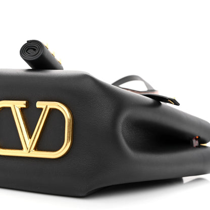 Valentino Garavani Vitello Ayers VLogo Bucket Bag Black 9 of 9