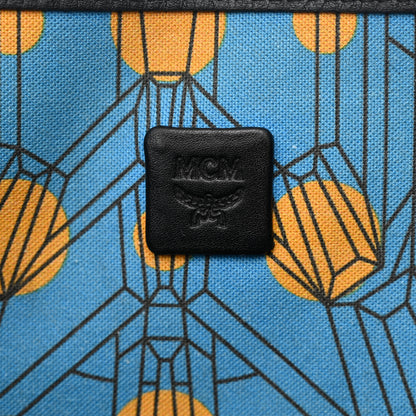MCM Visetos Large Reversible Shopper Tote Black 10 of 19