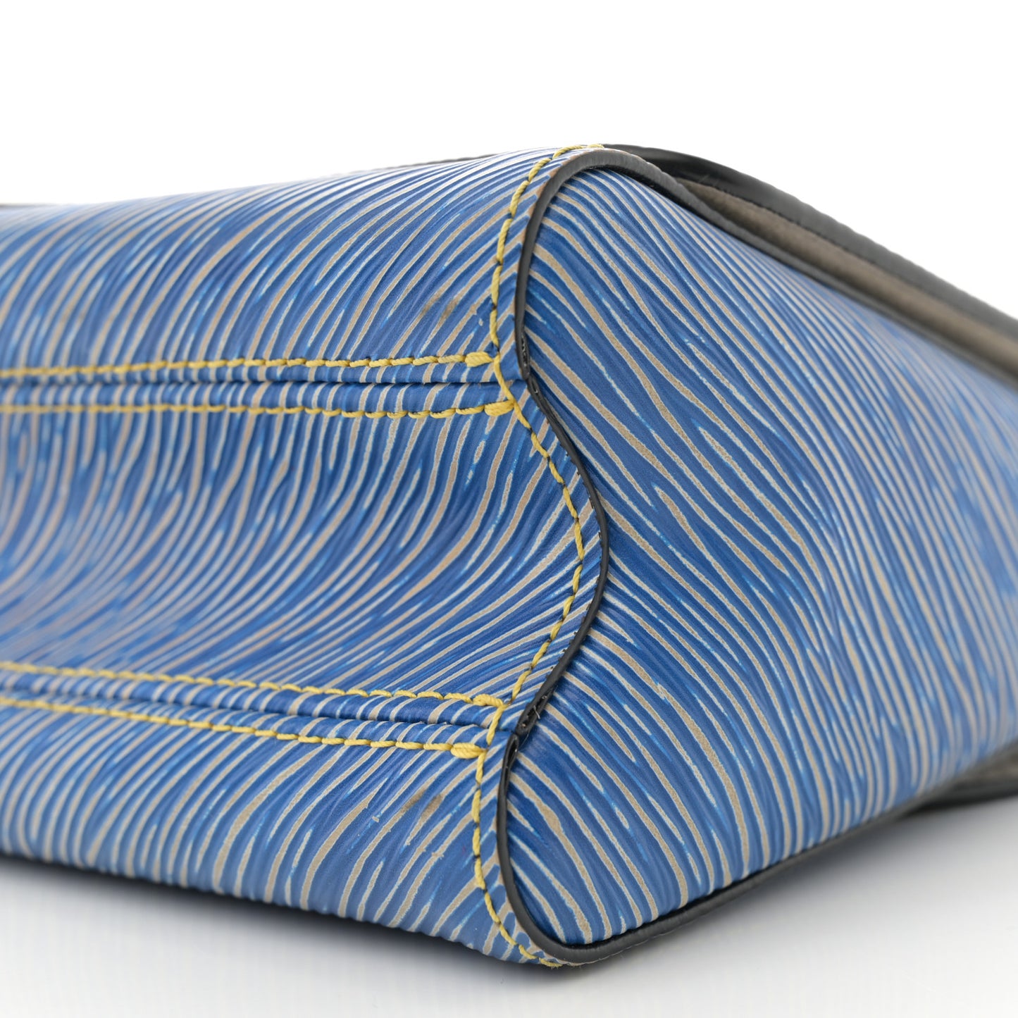 Epi Twist Shoulder Bag PM Denim Light