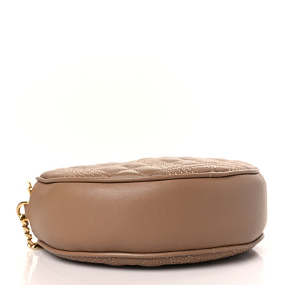 Burberry Lambskin Quilted New Louise Bag Camel 4 of 9