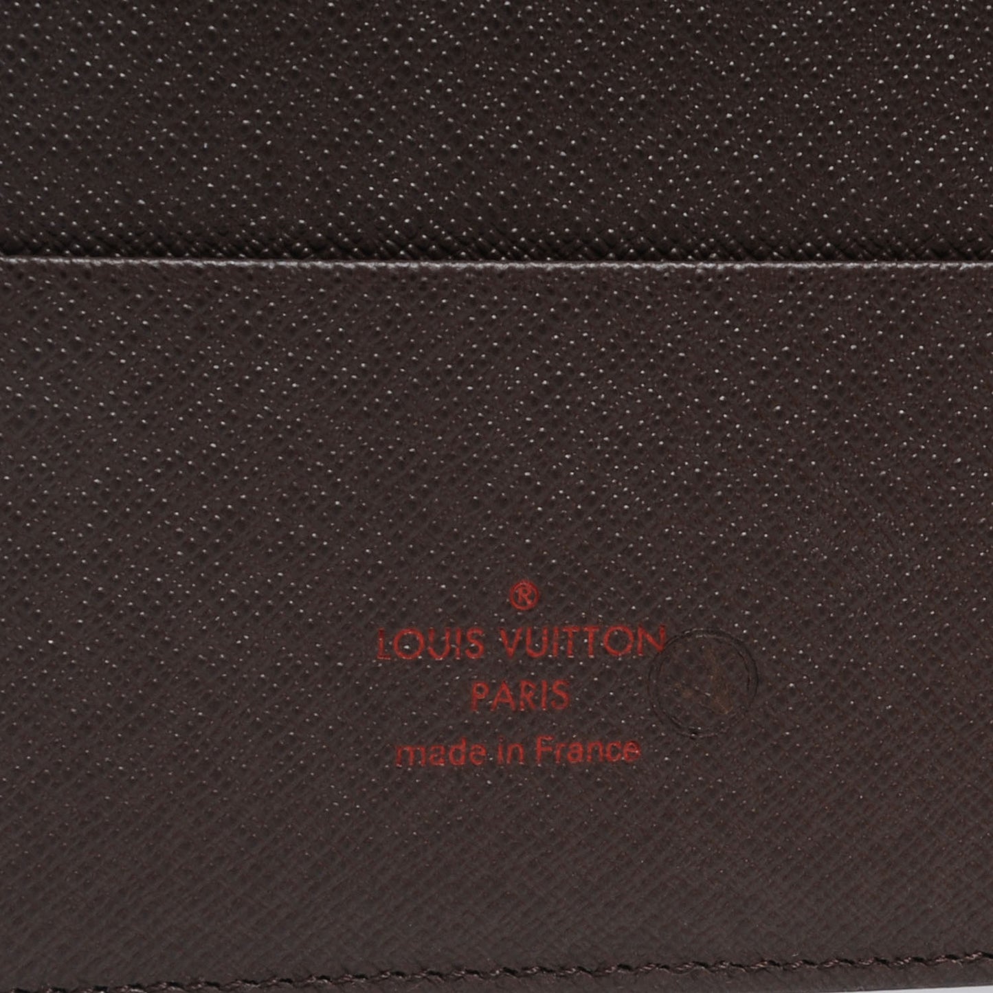 Damier Ebene Large Ring Agenda Cover