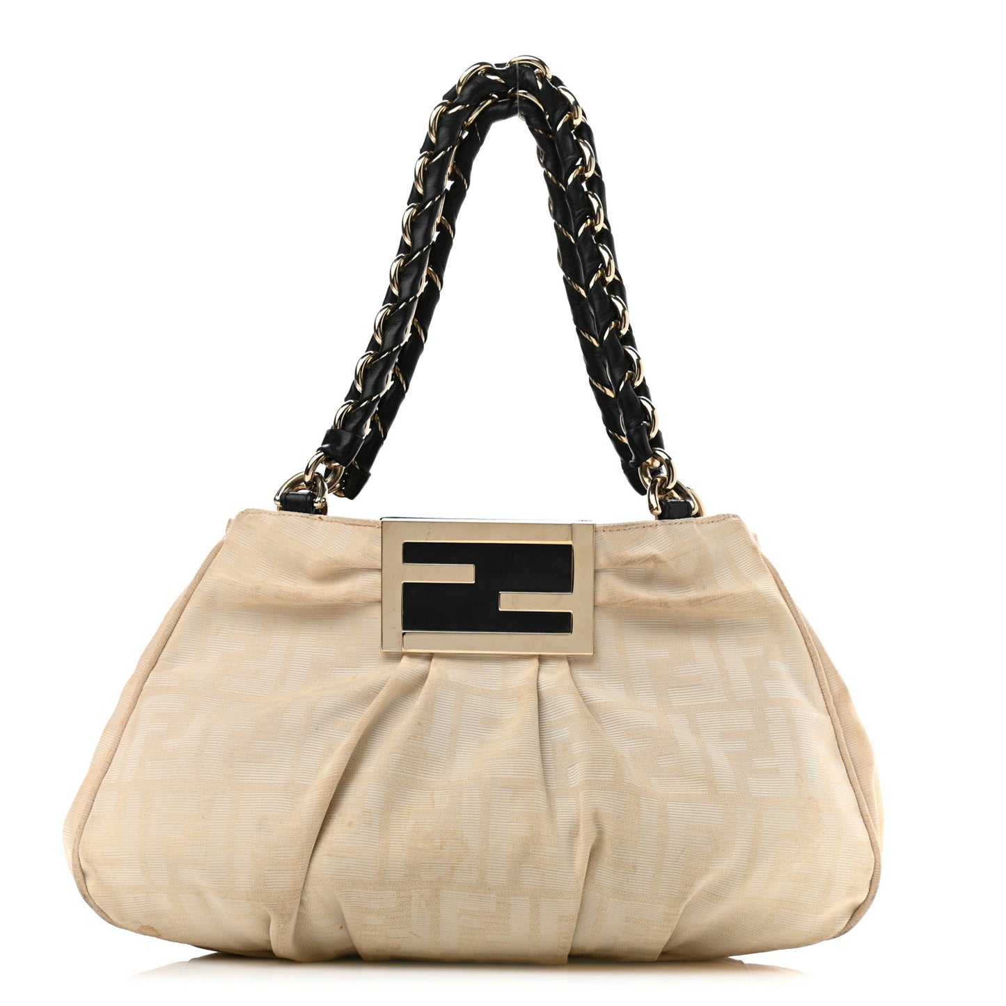 Zucca Mia Tote Beige Black