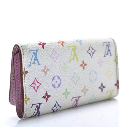 Louis Vuitton Monogram Multicolor Multicles 4 Key Holder White Litchi 3 of 12