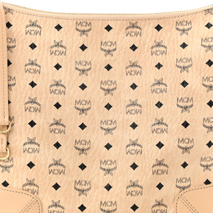 MCM Visetos Medium Klara Hobo Beige 7 of 10