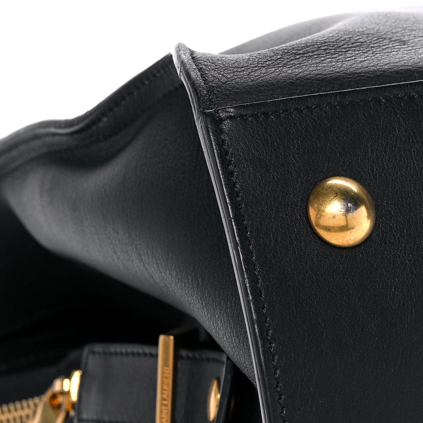 Calfskin Medium Classic Y Cabas Black
