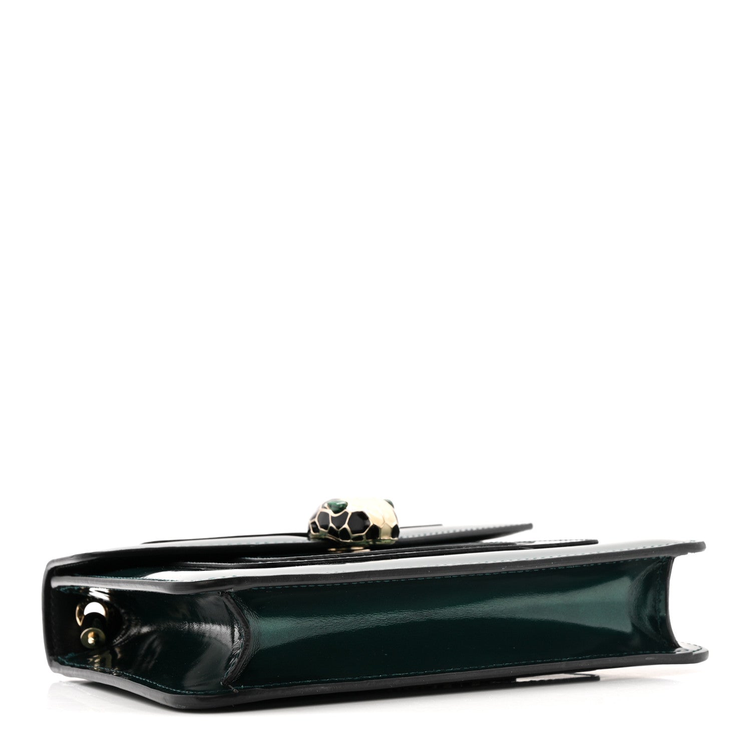 Bulgari Patent Serpenti Forever Crossbody Emerald 5 of 12