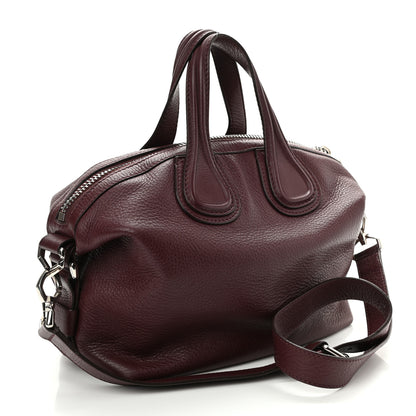 Givenchy Waxy Grained Calfskin Medium Nightingale Oxblood 3 of 10