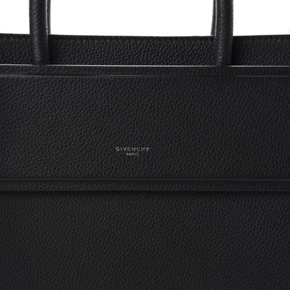 Givenchy Grained Calfskin Small Horizon Satchel Black 8 of 8
