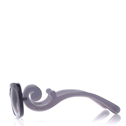 Prada Acetate Baroque Sunglasses SPR 27O Grey 3 of 7