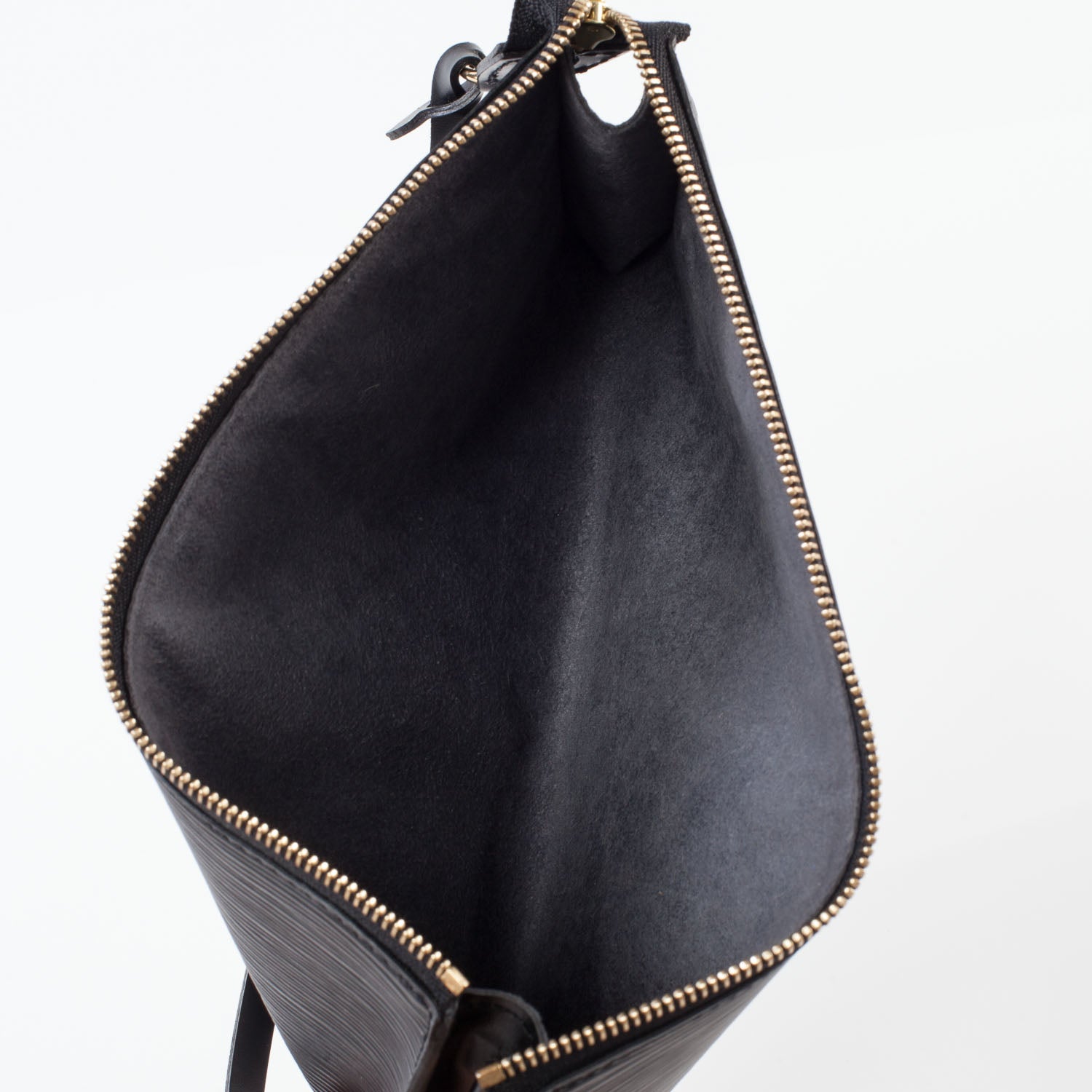 Louis Vuitton Epi Pochette Accessories 24 Black 8 of 9