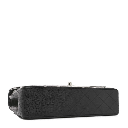 Chanel Caviar Quilted Medium Double Flap Black 4 of 10