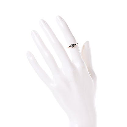 Cartier 18K Pink Gold Diamond D'Amour Heart Ring 48 4.5 2 of 5