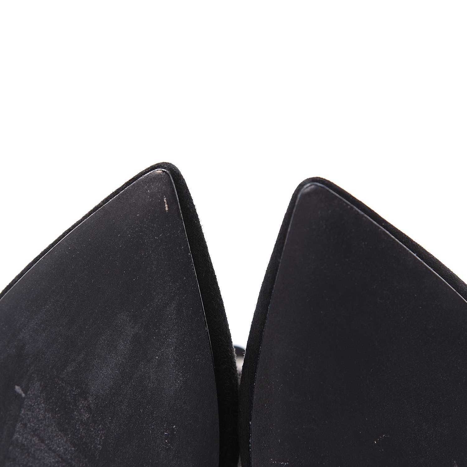 Valentino Garavani Suede Rockstud Double Buckle 65mm Ankle Boots 36.5 Black 7 of 11