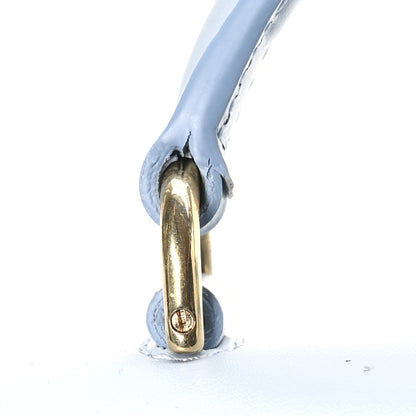 Celine Satinated Calfskin Mini 16 Top Handle Bag Pale Blue 13 of 13