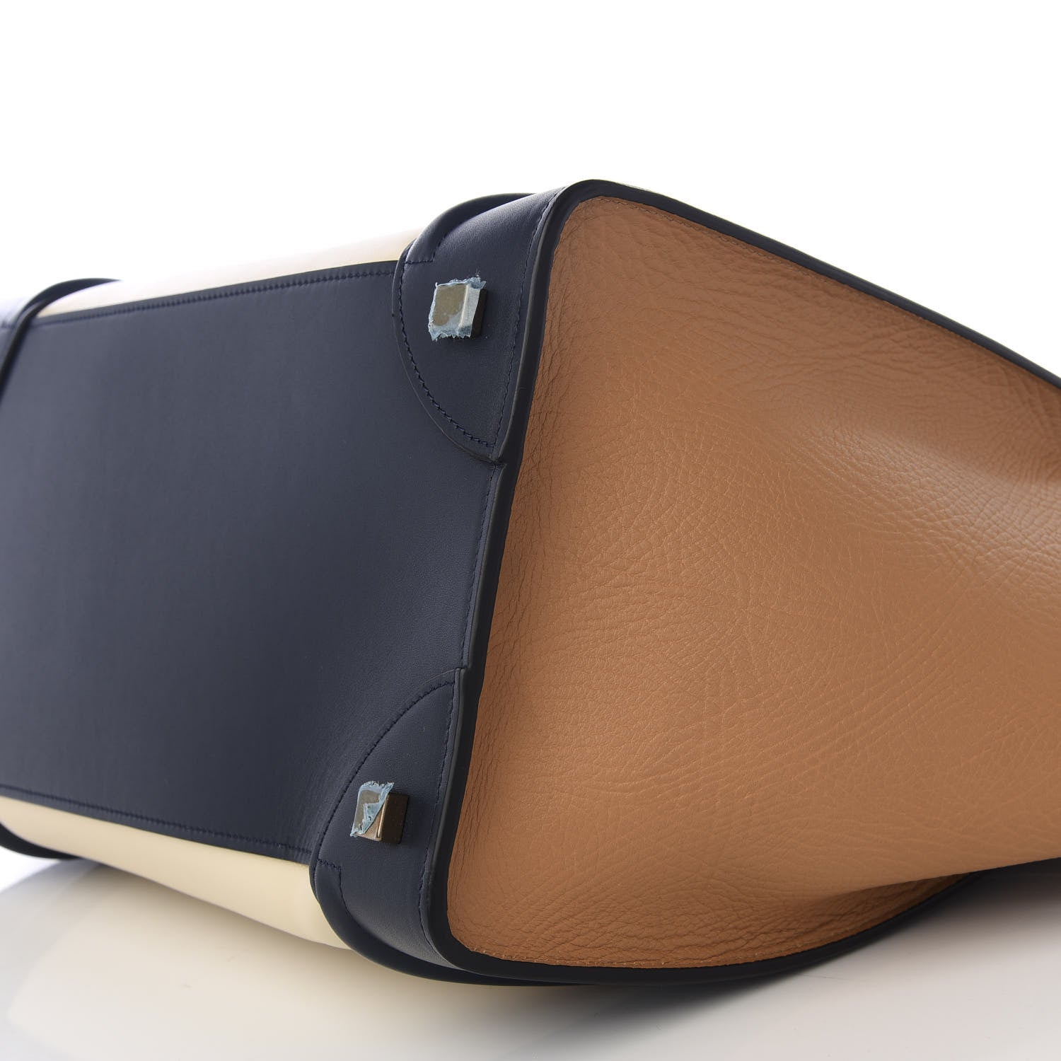 Celine Smooth Calfskin Mini Tri-Color Luggage Brown 6 of 9