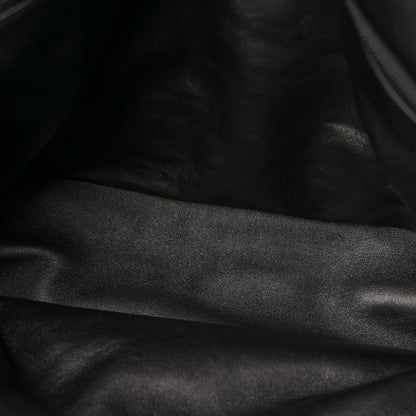 Saint Laurent Lambskin Wide Puffer Tote Black 5 of 10