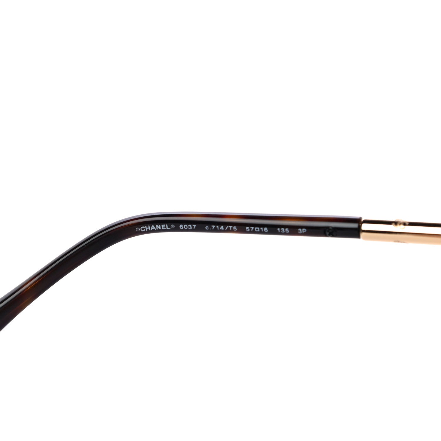Chanel Acetate Butterfly CC Sunglasses 6037 Tortoise 6 of 7