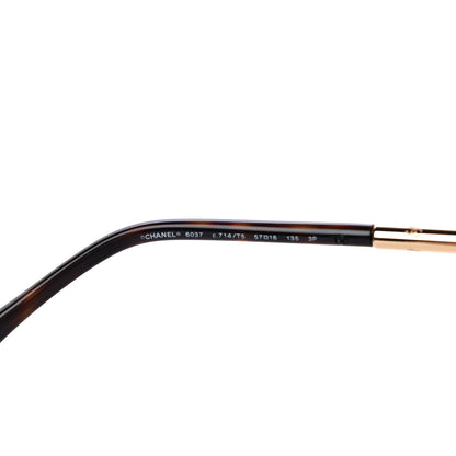 Chanel Acetate Butterfly CC Sunglasses 6037 Tortoise 6 of 7
