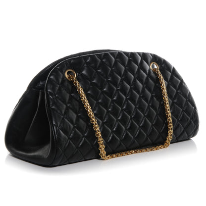 Chanel Aged Calfskin Medium Just Mademoiselle Black 3 of 7