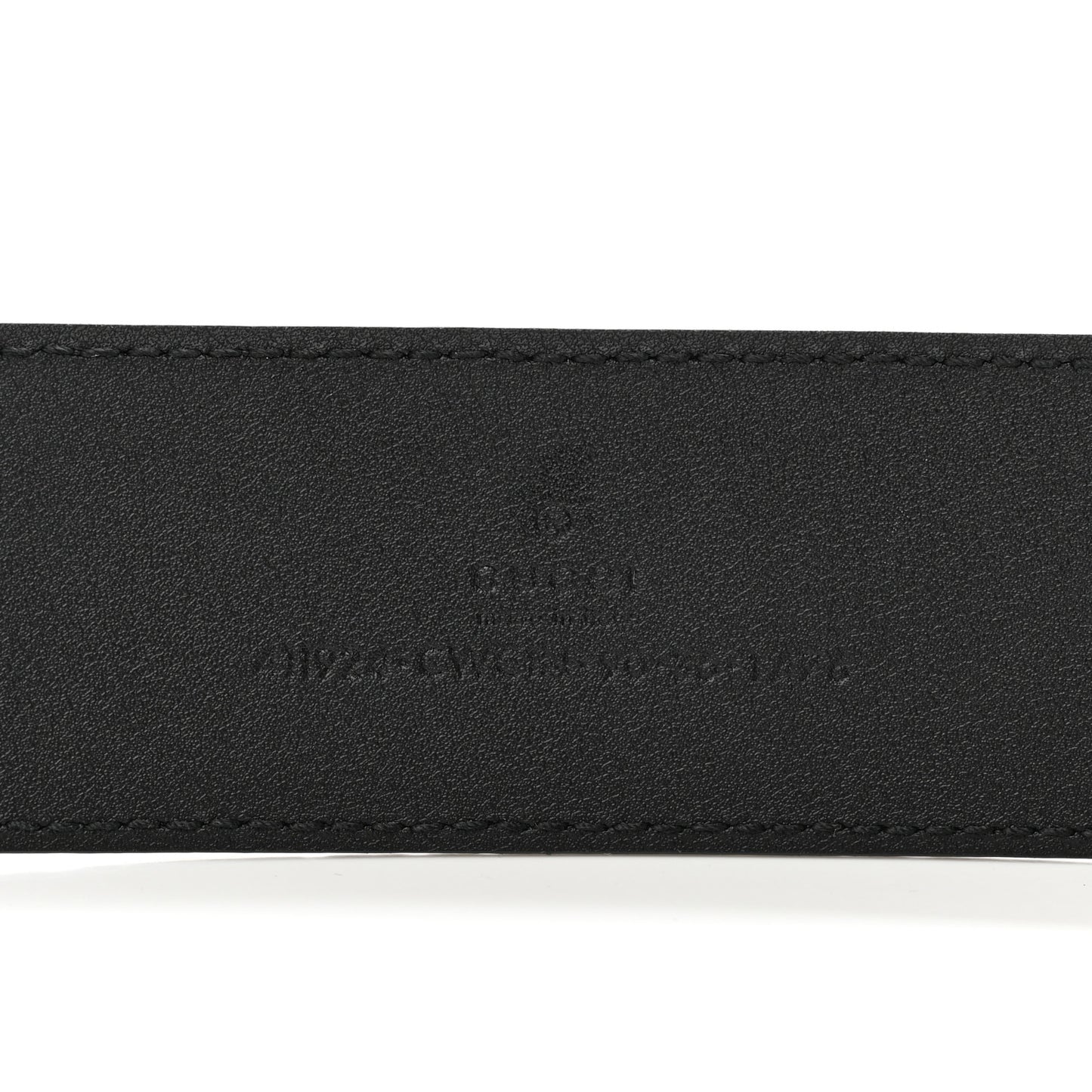 Guccissima Signature Interlocking G 40mm Belt 90 36 Black