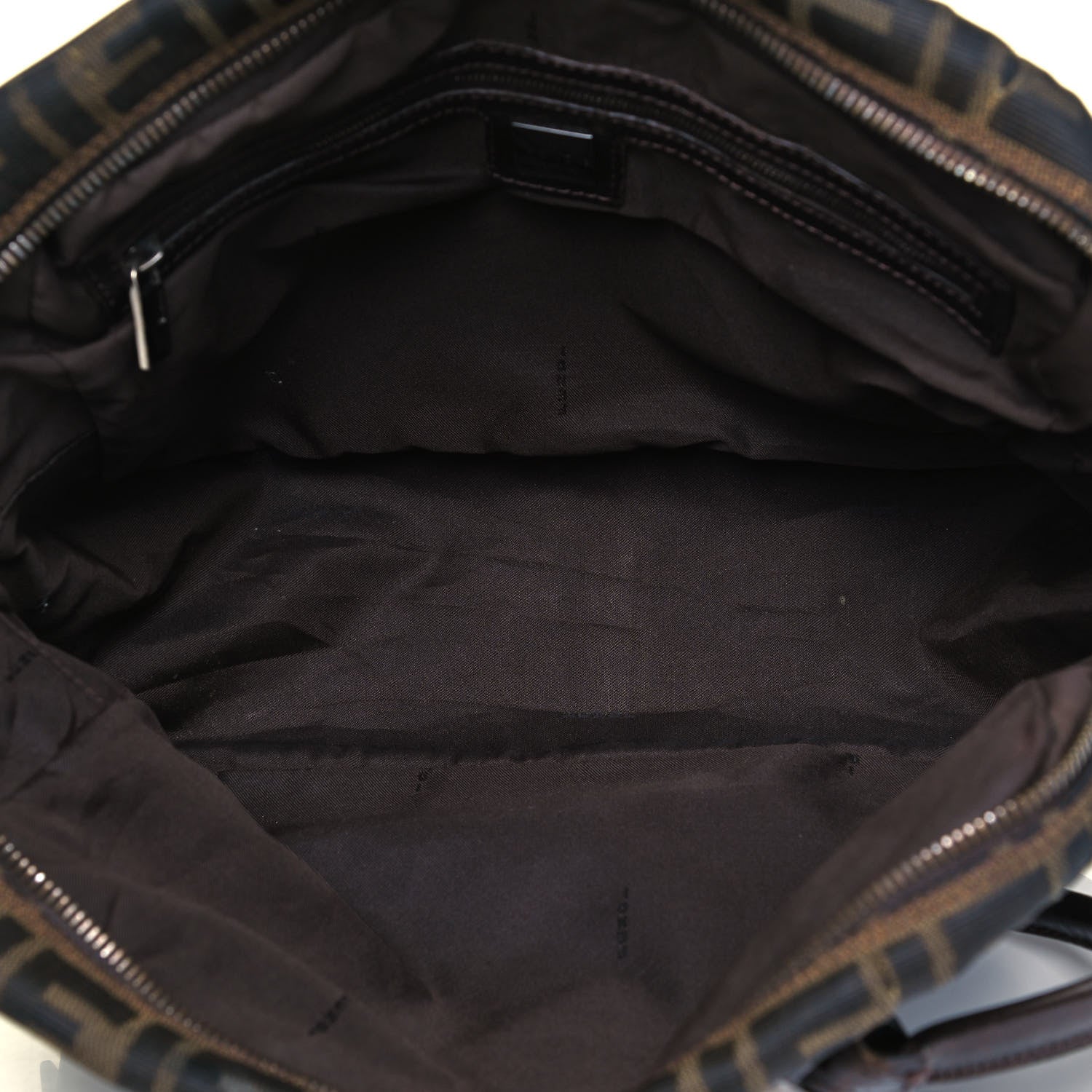Fendi Zucca Shoulder Bag Tobacco 7 of 10