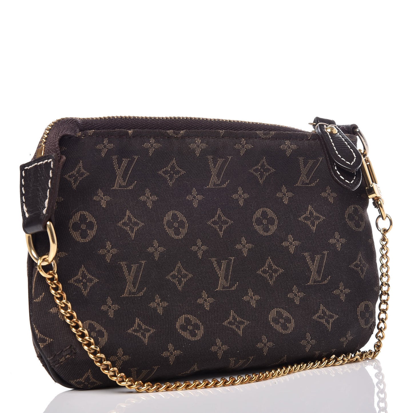 Monogram Idylle Mini Pochette Accessories Fusain