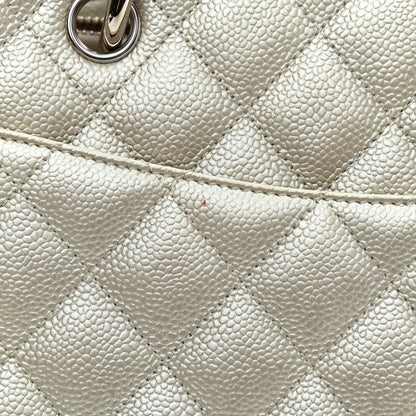 Chanel Metallic Caviar Quilted Grand Shopping Tote GST Light Gold 13 of 13