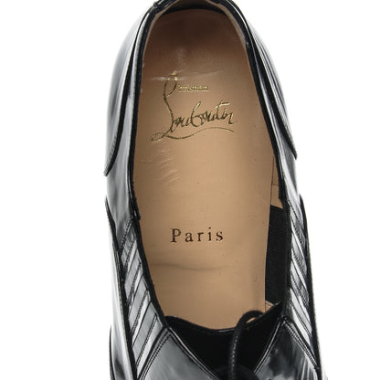 Christian Louboutin Patent Platt Dance Oxfords 41.5 Black 6 of 7
