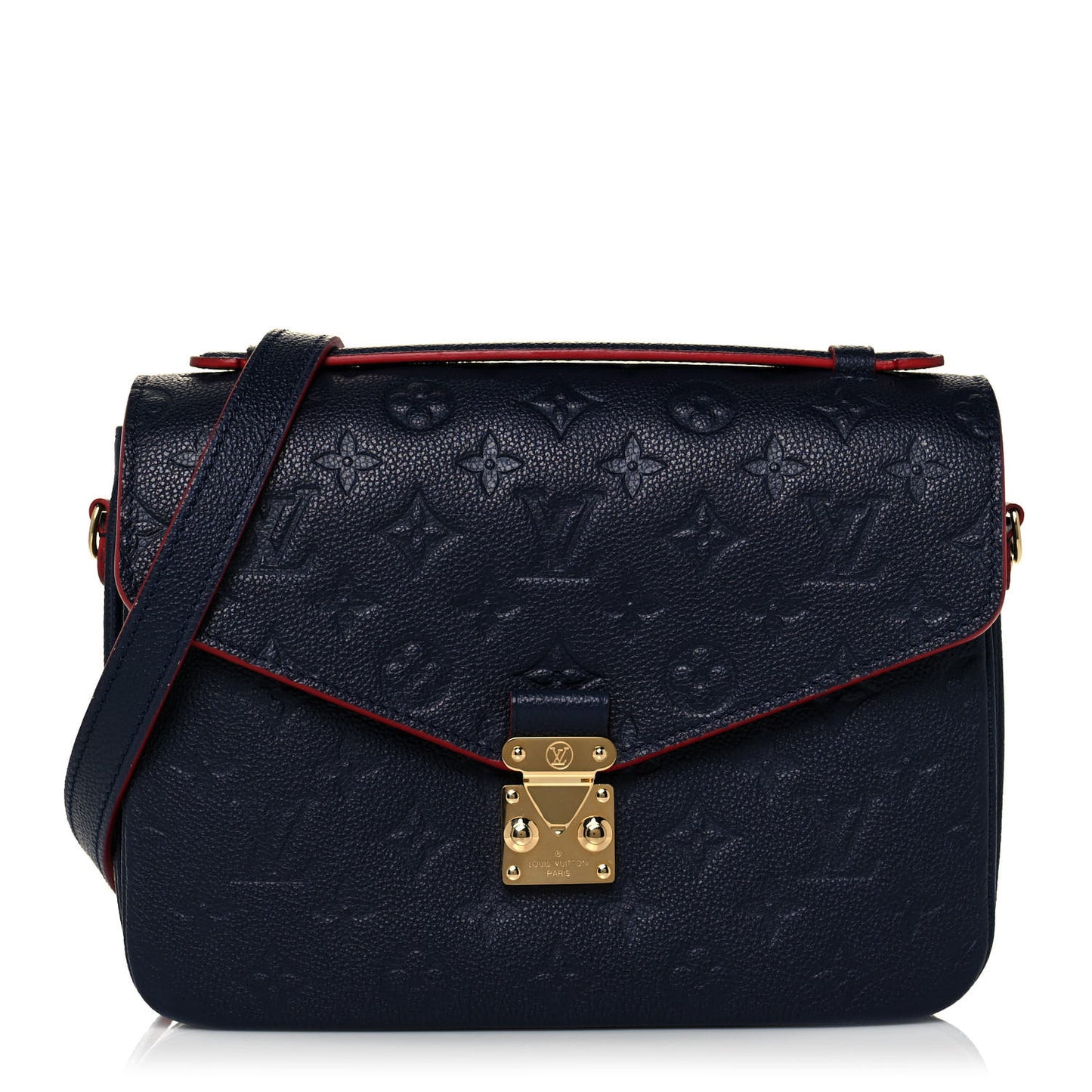 Empreinte Pochette Metis Marine Rouge