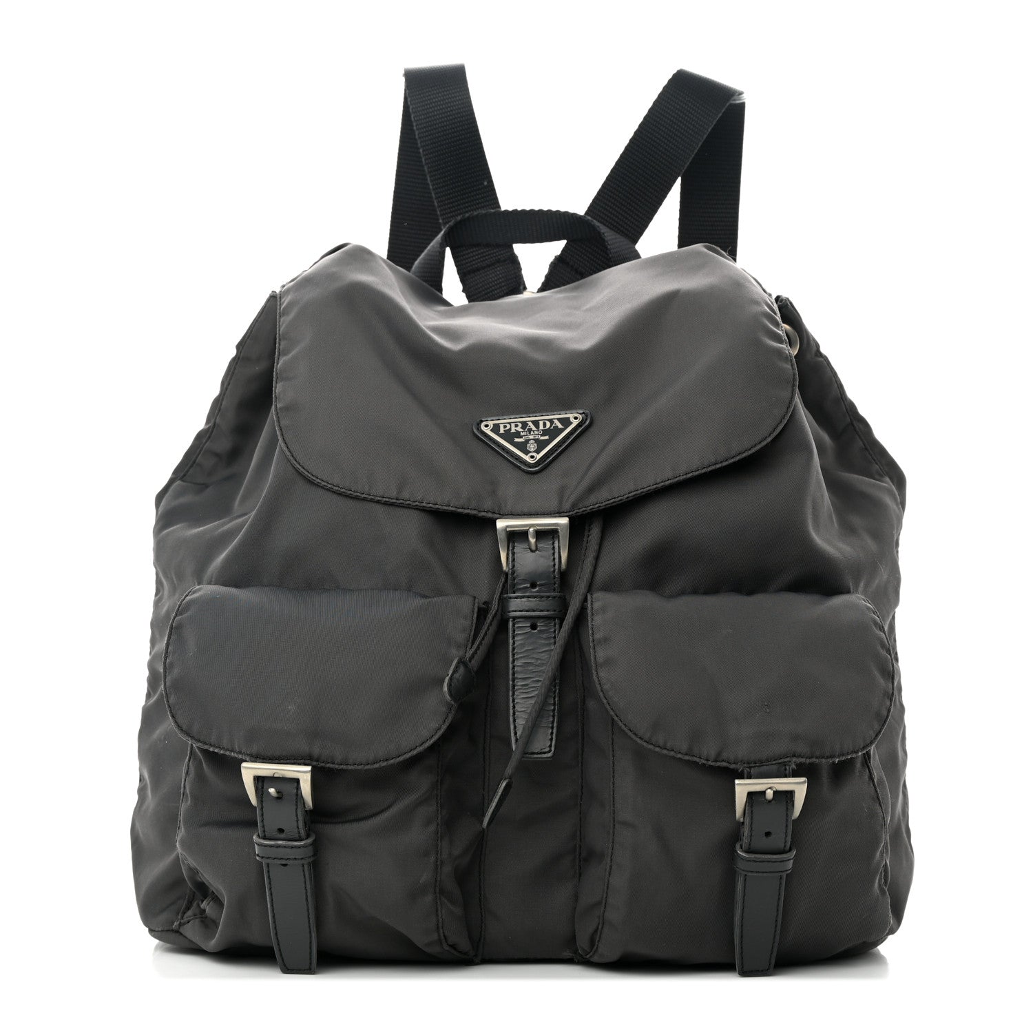 Prada Nylon Vela Large Backpack Ardesia 1 of 24