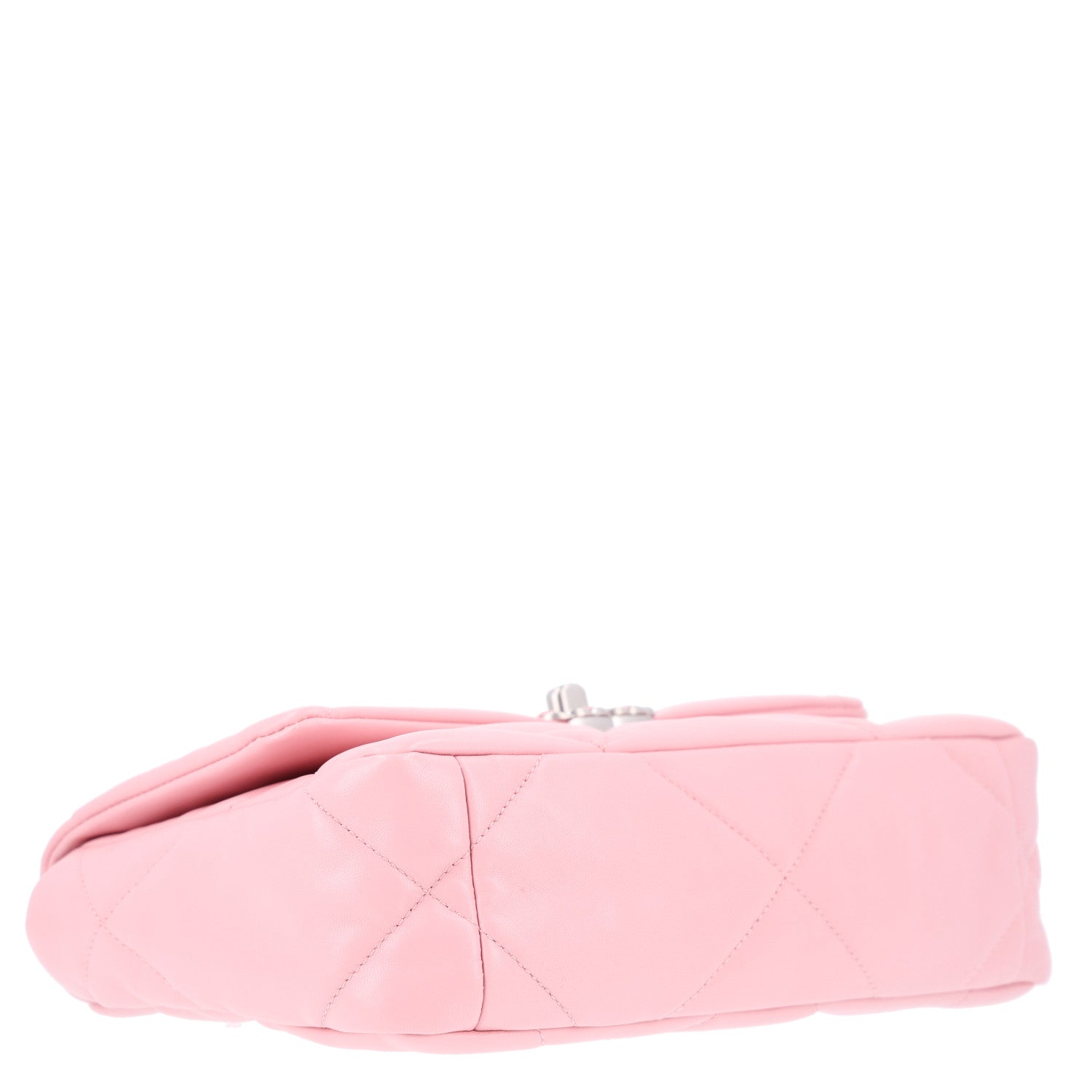 Chanel Lambskin Quilted Medium Chanel 19 Flap Light Pink 6 of 10