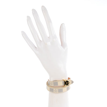 Louis Vuitton Damier Azur Box It Bracelet 17 2 of 9