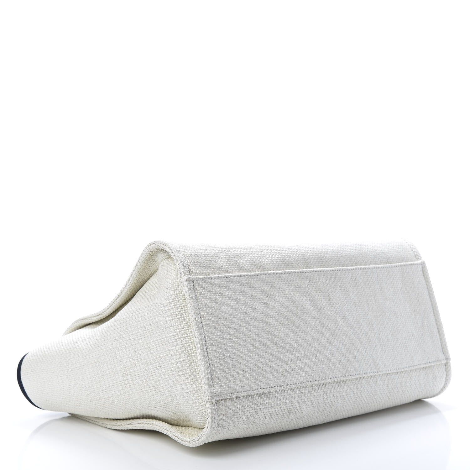 Chanel Canvas Medium Deauville Tote White 4 of 10