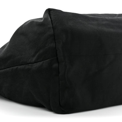 Chanel Satin XL Coco Cabas Black 9 of 9