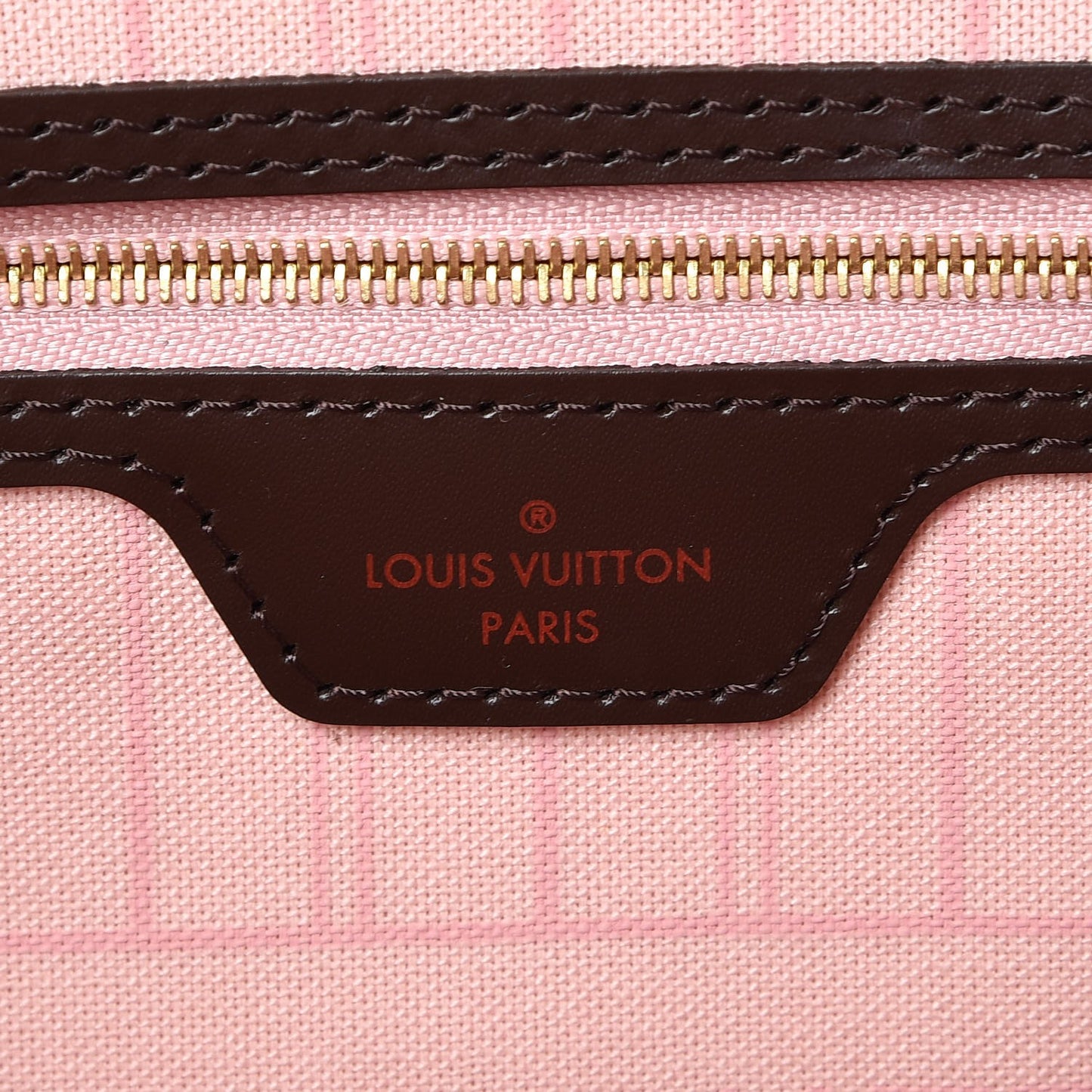 Damier Ebene Neo Neverfull MM Rose Ballerine