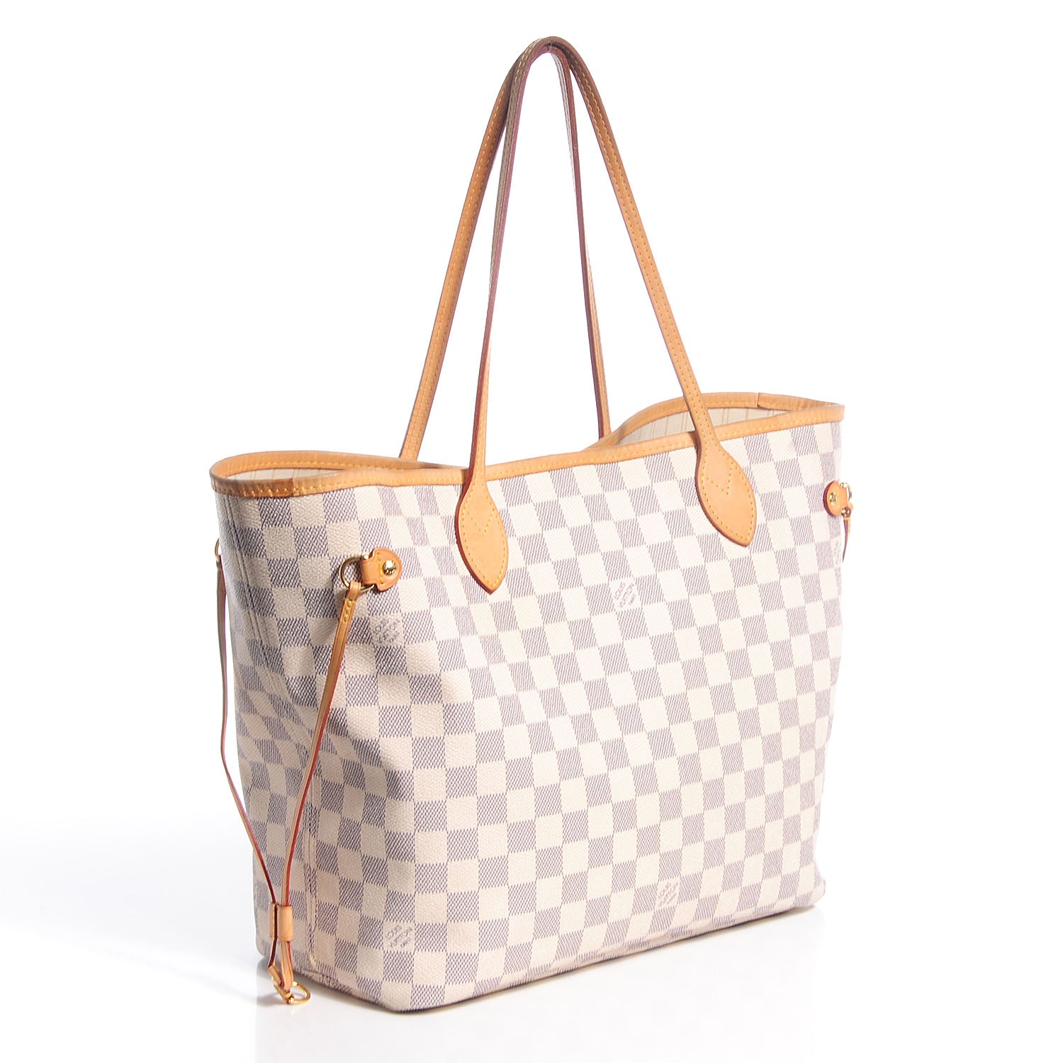 Louis Vuitton Damier Azur Neverfull MM 3 of 8