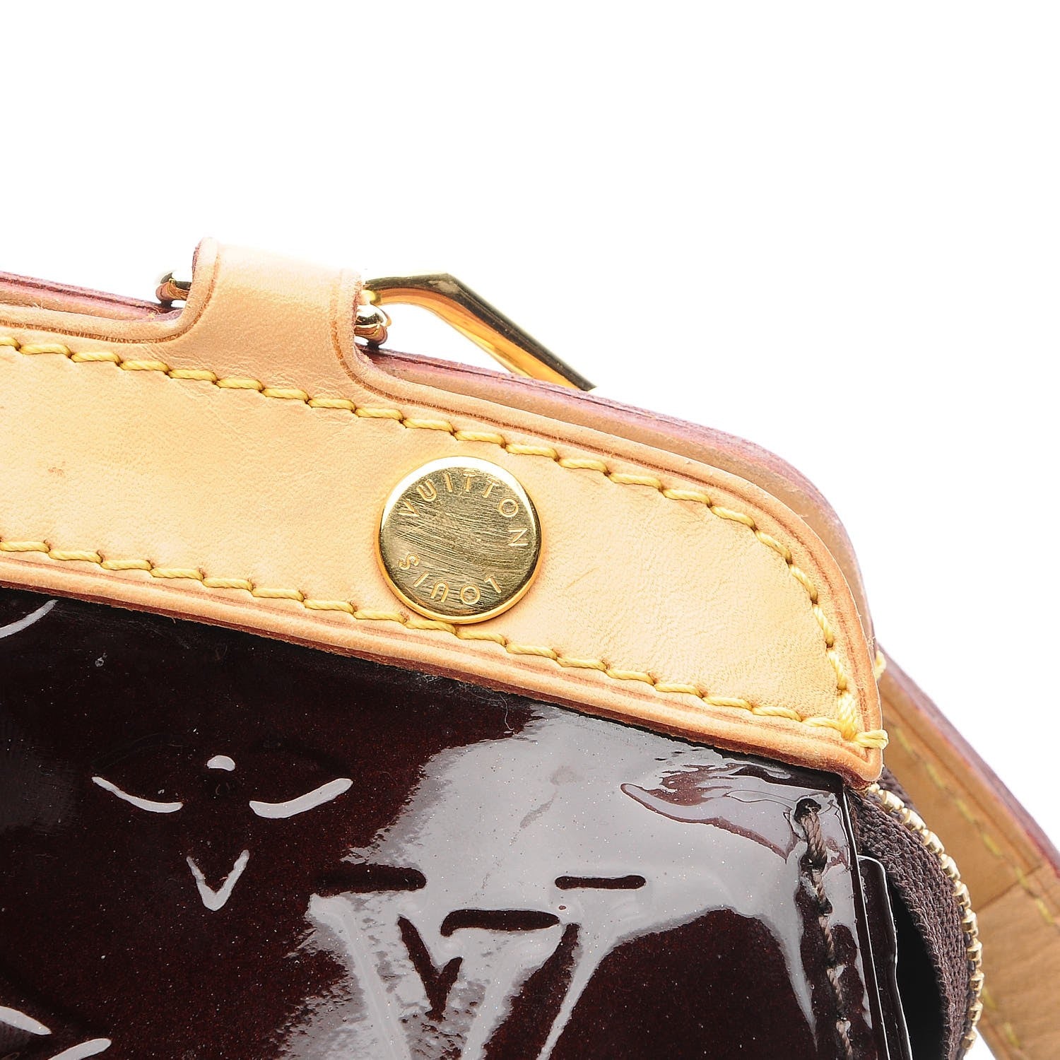Louis Vuitton Vernis Brea MM Amarante 9 of 9