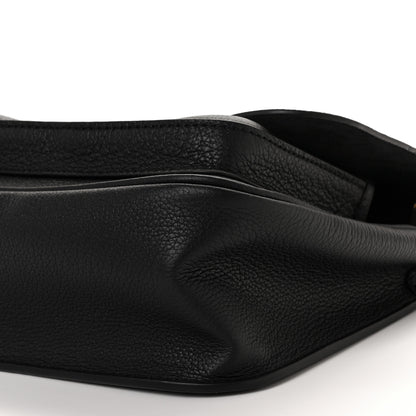 Louis Vuitton Grained Calfskin Lockme Chain Bag Black 8 of 8