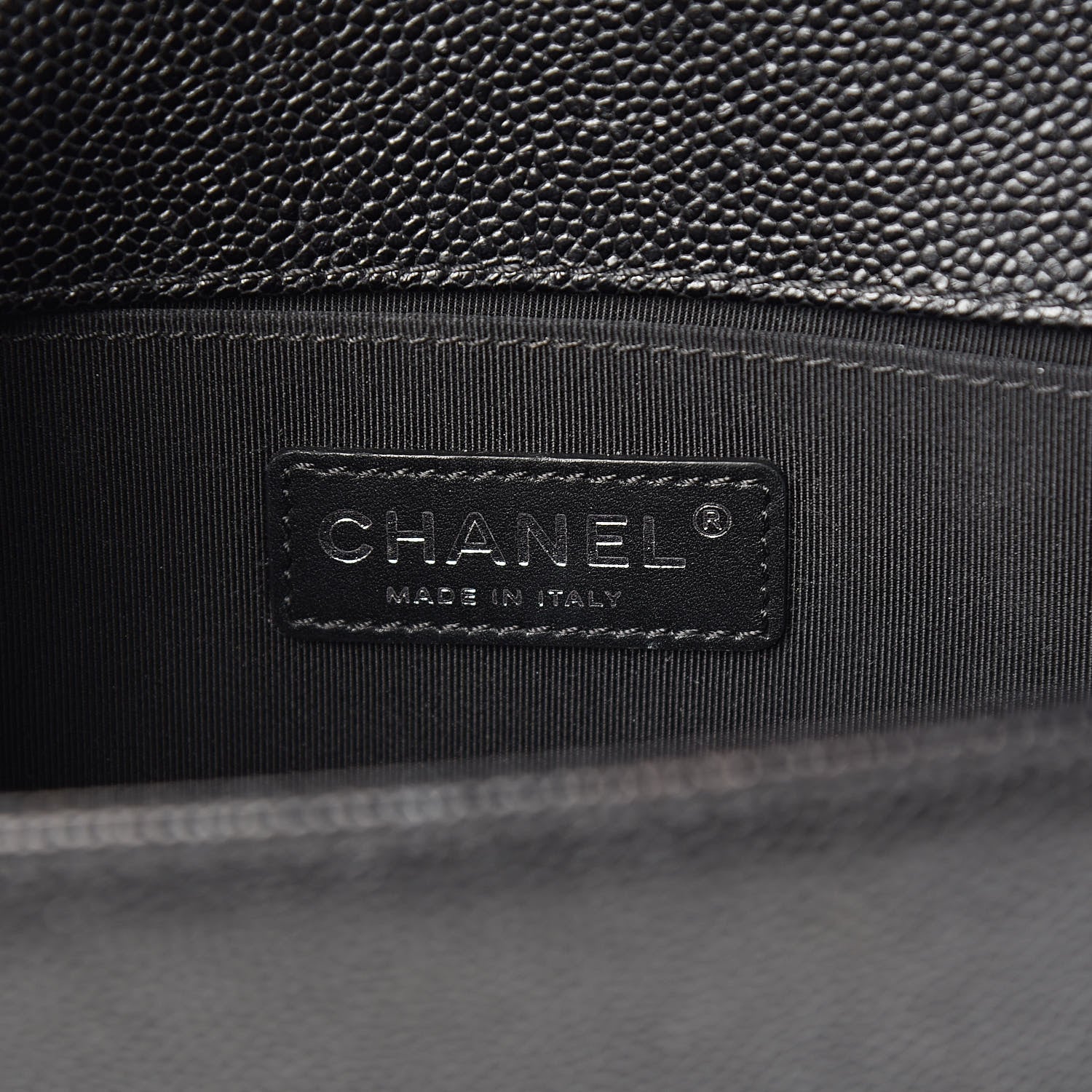Chanel Caviar Quilted Small Boy Flap Black 6 of 10