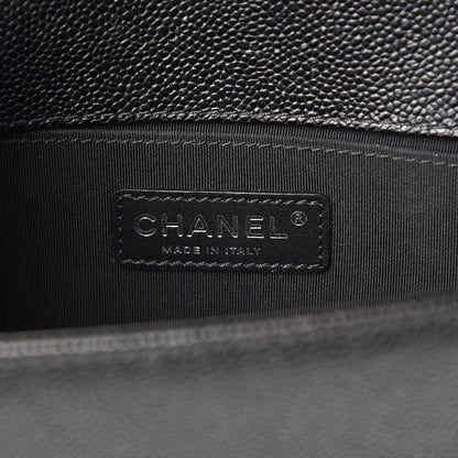 Chanel Caviar Quilted Small Boy Flap Black 6 of 10