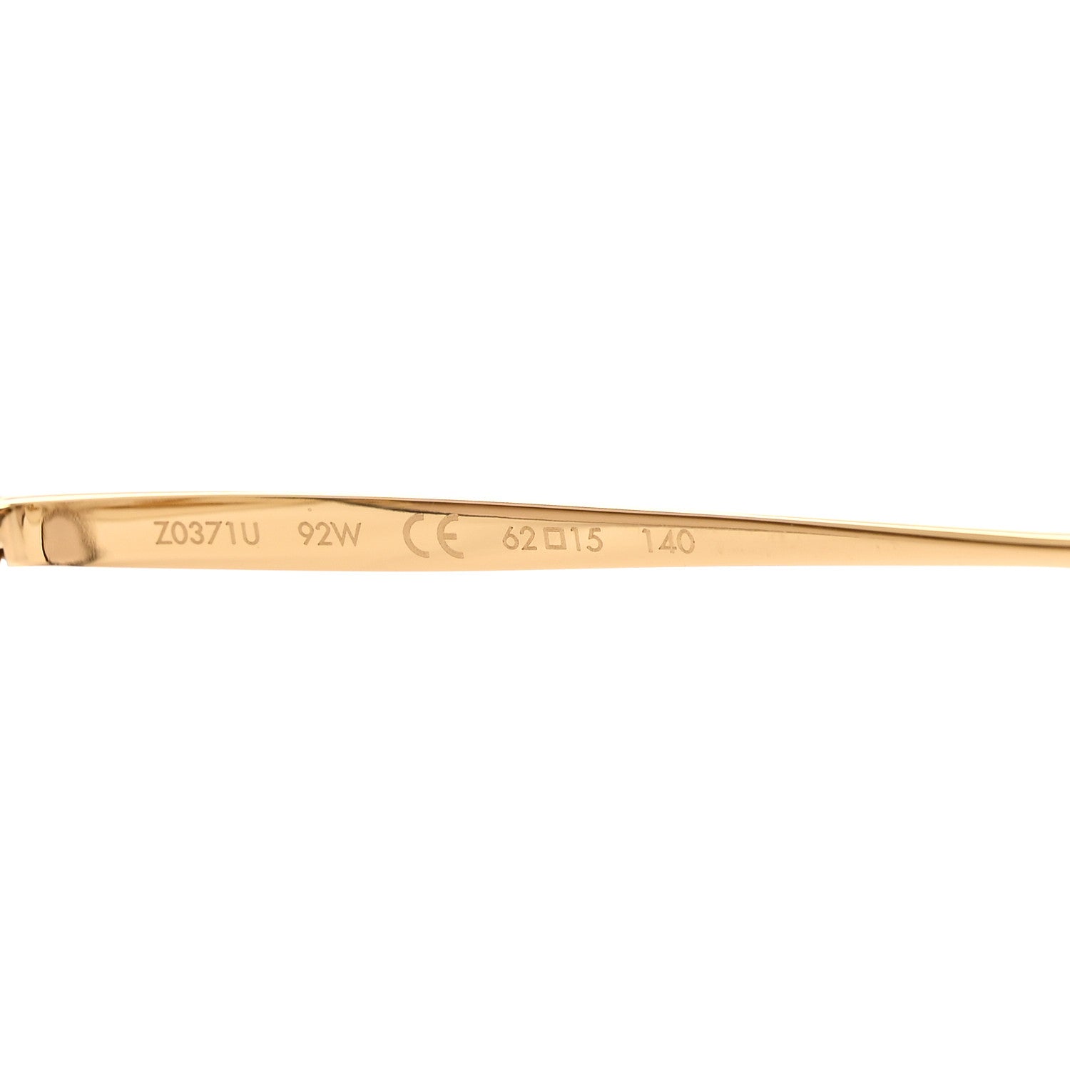 【美品】ルイヴィトン リリー リムレスサングラス ブラウン Z0371U 度無し LOUIS VUITTON（ルイ・ヴィトン） リリー リムレスサングラス アイ