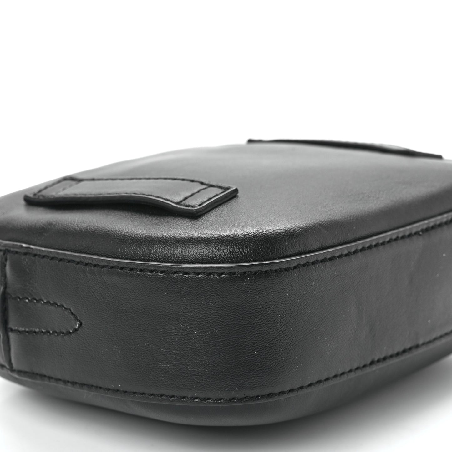 Eco Alter Nappa Perforated Logo Mini Bag Black