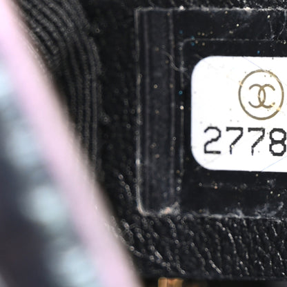 Chanel Iridescent Aged Calfskin Quilted Small Gabrielle Hobo Black 7 of 10